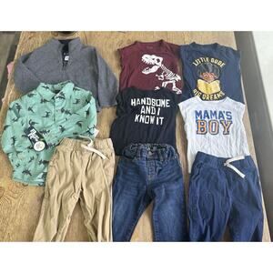 Children’s Place Boy Clothes Lot of 9 Size 18-24 Mths Fall Long Sleeve Pants